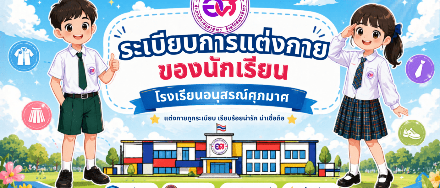 ชุดนักเรียนโรงเรียนอนุสรณ์ศุภมาศ